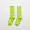 Fashion Japan Solid Woman Socks Preppy Style Fashion Compression High School Women's Socks Long Female Cotton Socks